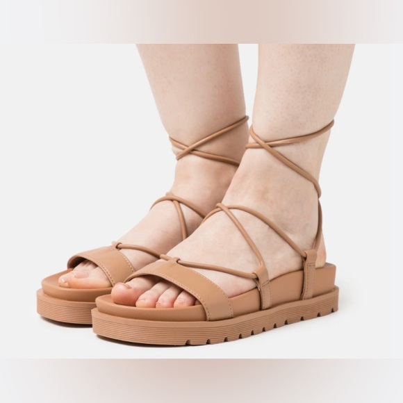 NEW Aldo Call It Spring Jayda Women’s Vegan Sandals Beige 6.5 - Picture 13 of 14